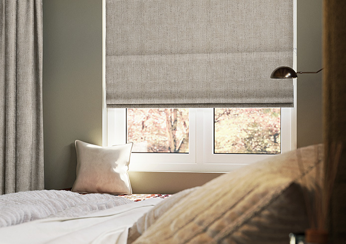 Crossform, Polished Ivory - Roman Blind - Image 5